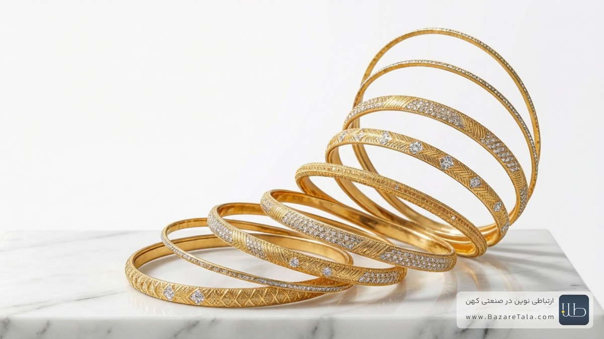 ویترین گردانی طلا